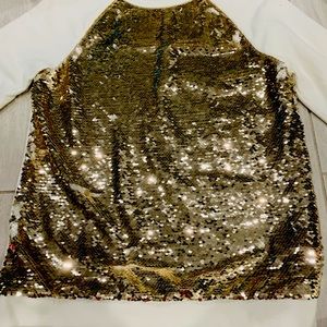 Cat and Jack White Sequence Sweater